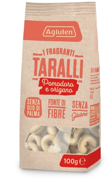 Nove Alpi Bianco Agluten Taralli Pomodoro E Origano Senza Glutine, 100G - Immagine 4