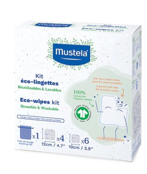 MUSTELA SALVIETTE LAVABILI10PZ