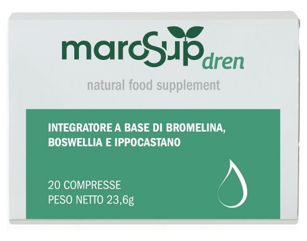 Maros Srl Marosup Dren 20 Compresse - Immagine 3