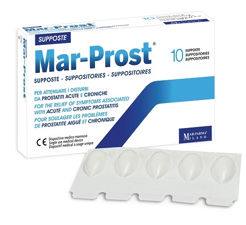 Mar-Farma Srl Mar-Prost Supposte 10 Pezzi - Immagine 3
