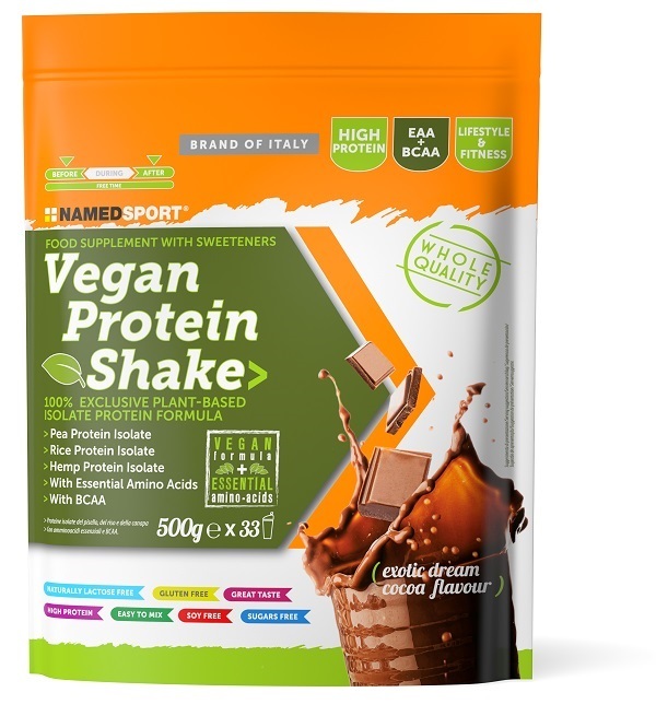 Named Vegan Protein Shake Exotic Dream Cocoa 500 G - Immagine 5