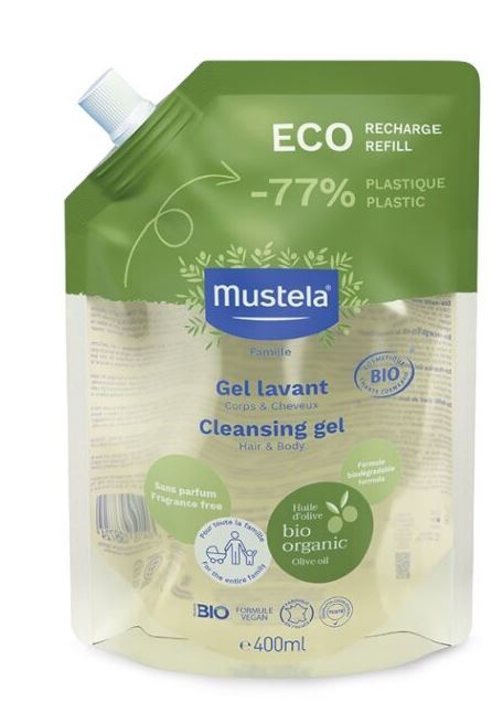Mustela Bio Gel Shampoo Refill 400 ml - Immagine 10