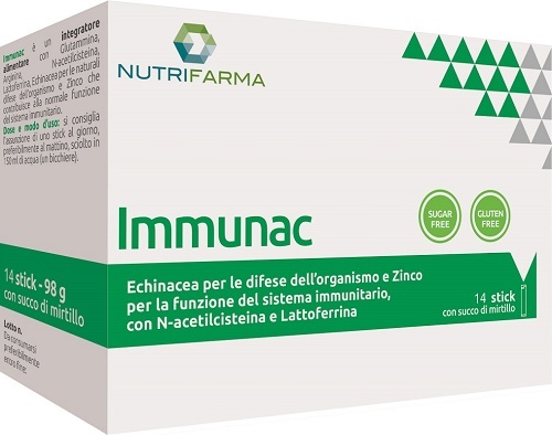 Immunac 14 Stick Pack - integratore alimentare utile per le difese immunitarie - Immagine 7