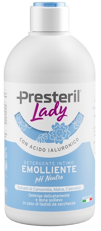 Lady Presteril - Detergente Intimo Emolliente pH Neutro 500 ml - Immagine 6