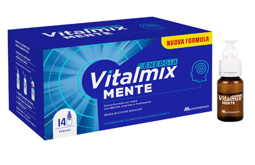 Montefarmaco Otc Spa Rosso Integratore Vitalmix Mente Per Sistema Nervoso, 14 Flaconcini - Immagine 7
