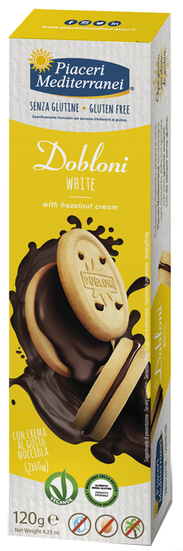 Piacerimediterranei Piaceri Mediterranei Dobloni White 2X60 G Snack - Immagine 4