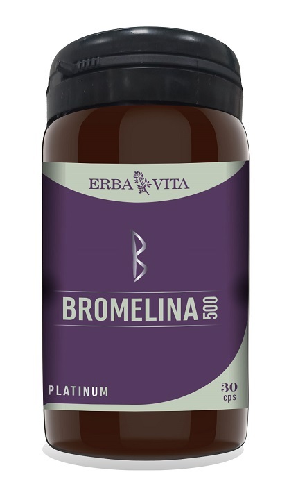 Erba Vita Integratore Bromelina 500 Gastroresistente, 30 Capsule - Immagine 8