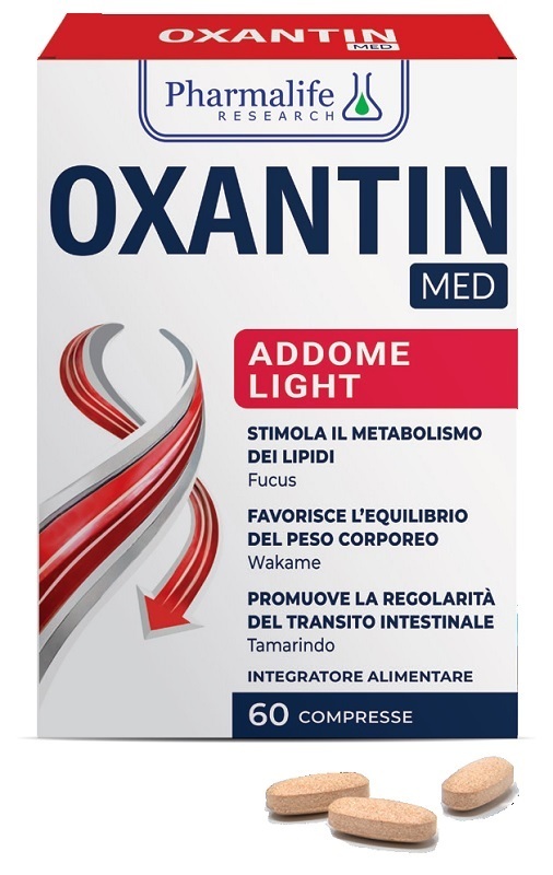Pharmalife Research Integratore Oxantin Med Addome Light, 60 Compresse - Immagine 3