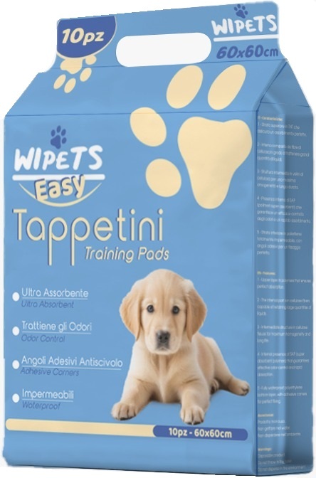 IDROFIL Wipets Easy - 10 Tappetini Assorbenti Igienici Per Animali Domestici 60X60 cm - Immagine 6