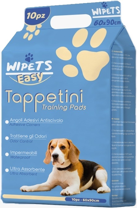 Wipets Easy Tappetini Assorbenti per Animali Domestici 60x90 cm 10 Pezzi - IDROFIL - Immagine 4
