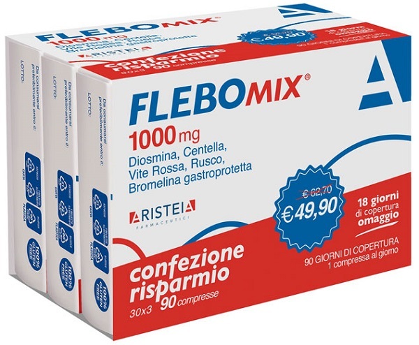 FLEBOMIX 1000MG TRI-PACK 90CPR - Immagine 7