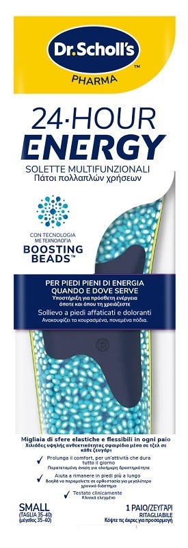 Scholl 24-Hour Energy Solette in Memory Foam con Boosting Beads Taglia S 1 Paio - Scholl - Immagine 5
