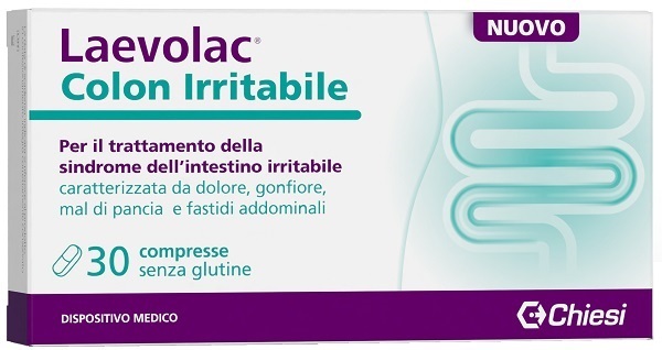 Laevolac Colon Irritabile Dispositivo Medico per Intestino Irritabile 30 Compresse - Chiesi Italia SpA - Immagine 3