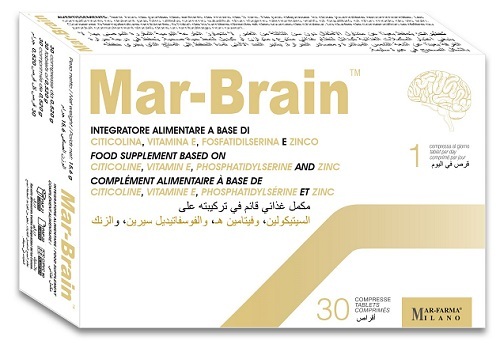 Mar-Brain 30 Compresse - Integratore Per Memoria E Concentrazione - Immagine 4