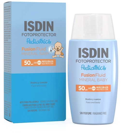 Crema Isdin Fusion Mineral Baby Solare Spf50 50 Ml - Immagine 10