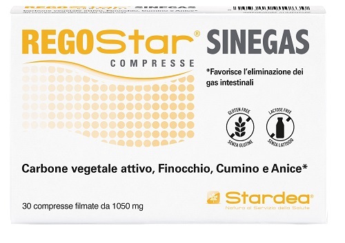 Stardea Carbone Regostar Sinegas 30 Compresse Filmate - Immagine 6