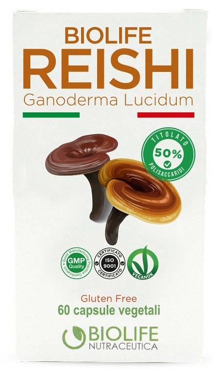 Biolife Reishi 60 Capsule - Integratore Per Le Difese Dell'Organismo - Immagine 3