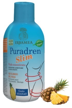 Erbamea Puradren Slim Ananas 500 Ml - Immagine 2