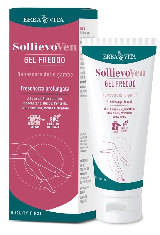 SollievoVen Gel Freddo Per Il Benessere Delle Gambe 100ml