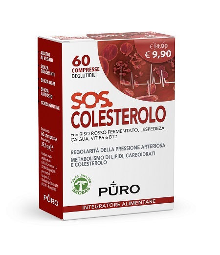 Uragme Rosso Integratore Puro Sos Colesterolo Con Riso 60 Compresse - Immagine 4