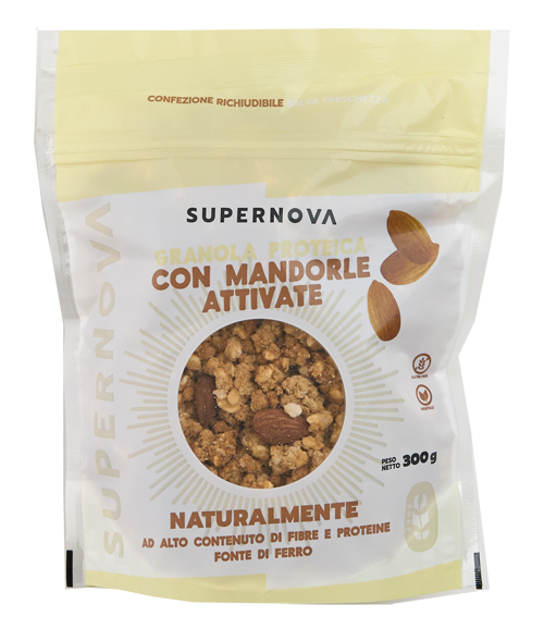 Supernova Granola Original Mandorle Attivate 300 G - Immagine 4