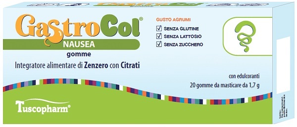 Gastrocol Nausea Gomme Gusto Agrumi 34 gr - Integratore per la nausea e la digestione - Immagine 6