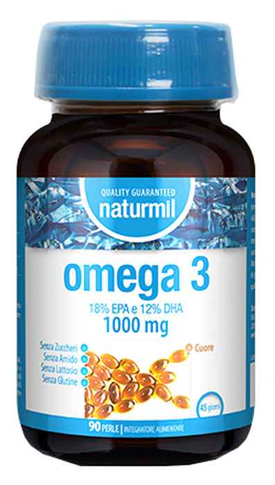 Naturmil Omega 3 - Integratore Cuore, Cervello E Vista 90 Perle - Immagine 4