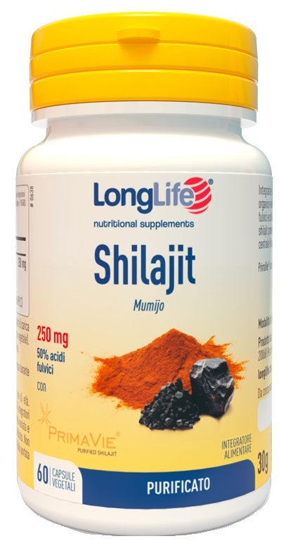 LongLife Shilajit 60 Capsule - Integratore per la vitalità e il benessere psicofisico - Immagine 5