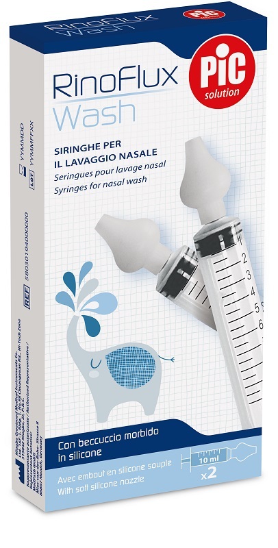 Pic Rinoflux Wash 2 Siringhe Per Lavaggio Nasale - Immagine 6