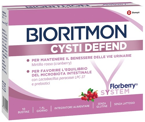 Bioritmon Byoritmon Cysti Defend Integratore Vie Urinarie 10 Bustine - Immagine 7