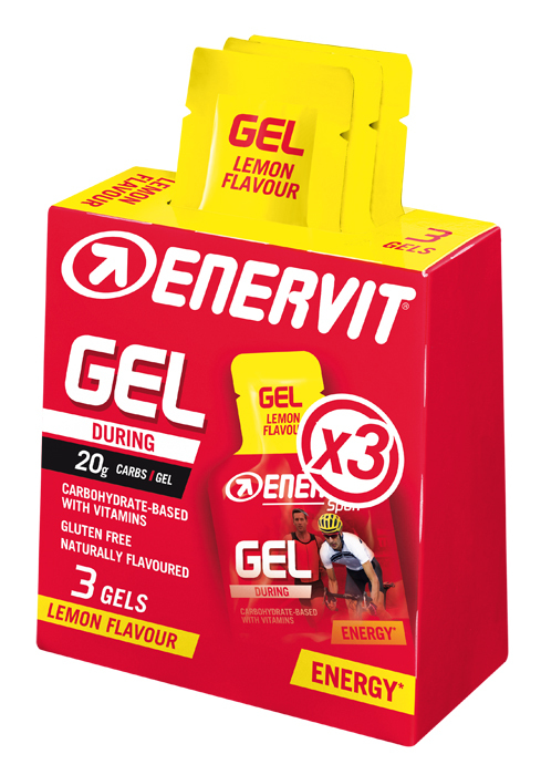 Enervit Sport Gel Gusto Limone 3x25 ml - Integratore per sport e attività fisica - Immagine 3