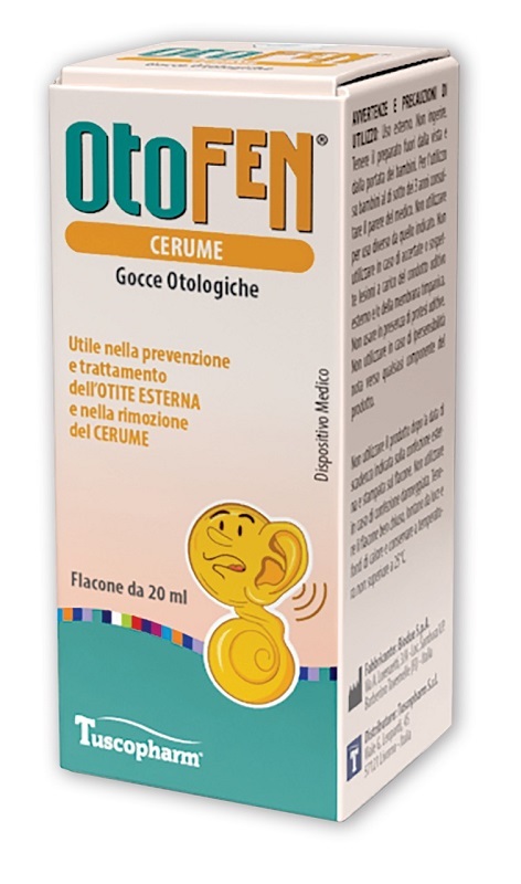 Tuscopharm Srl Malva/Blu Otofen Cerume Gocce Otologiche Per Igiene Auricolare - Immagine 6