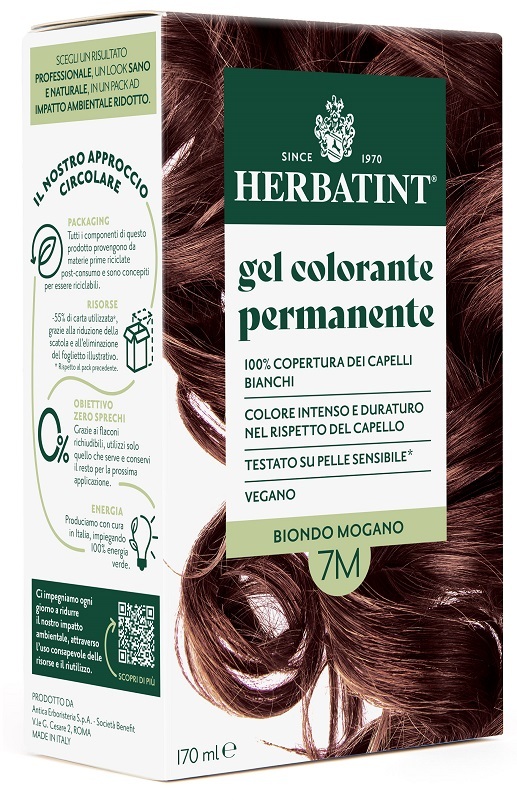 HERBATINT Gel Colorante Permanente N. 7M Biondo Mogano - Immagine 3