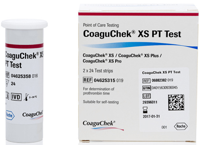 Coaguchek Xs Pt Test 2x24str