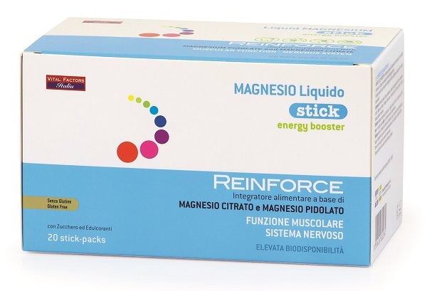 REINFORCE MAGNESIO LIQ 20STICK