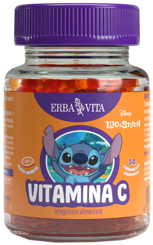 Erba Vita Disney Vitamina C Per Bambini 30 Caramelle Gommose