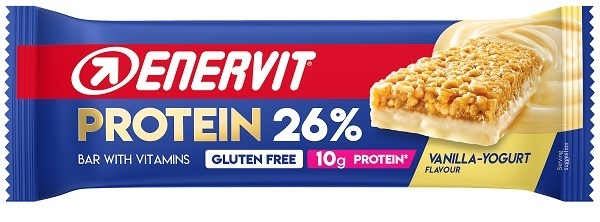 Enervit Bianco Barretta Proteica Sport Protein 26% Gusto Vaniglia - Immagine 3