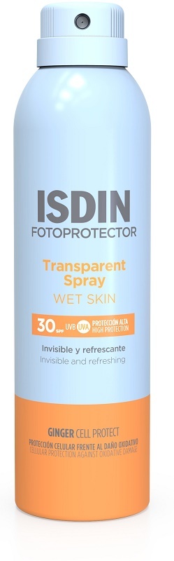 Isdin Crema Solare 30 SPF Spray Fotoprotettivo Trasparente Resistente All'Acqua Protezione Alta 250 ml - Immagine 8
