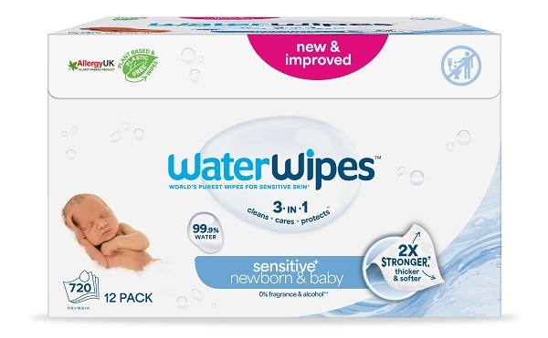Waterwipes Sensitive Neonati E Bambini Salviettine 12 Pacchi Da 60 Pezzi - Immagine 7