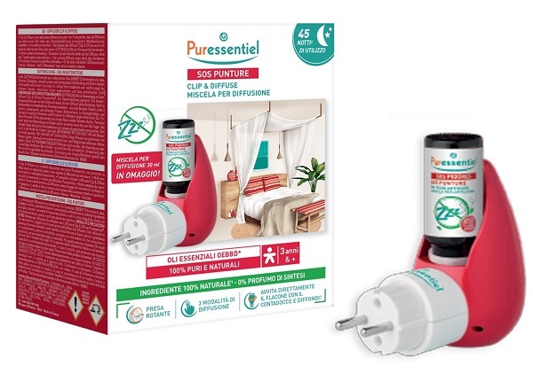Puressentiel Sos Punture Clip & Diffuse Diffusore + Miscela Per Diffusione In Omaggio 1 Pz Altro Bambino - Immagine 4