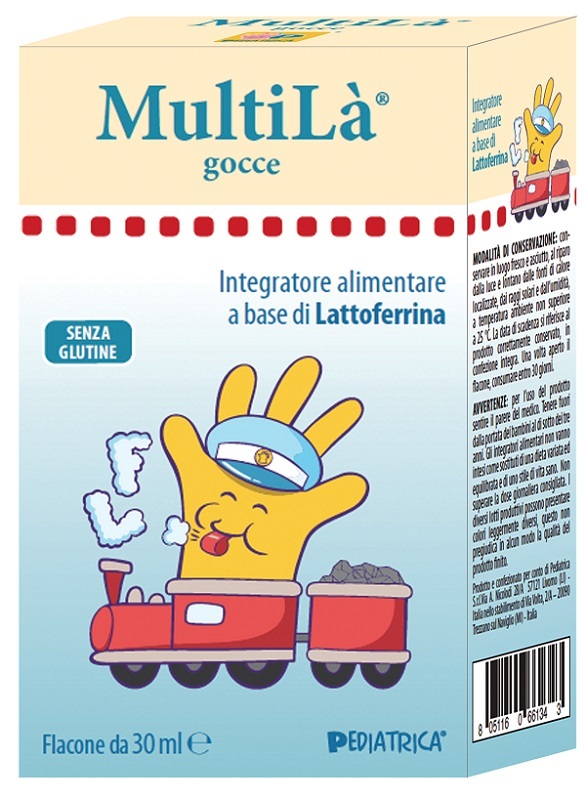Pediatrica Multila Gocce Lattoferrina Per Neonati E Bambini 30 Ml - Immagine 8