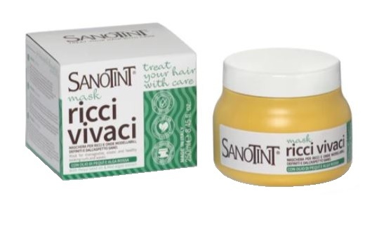 Sanotint Maschera Ricci Vivaci 250 Ml - Immagine 2