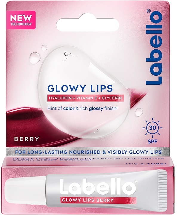 Labello Glowy Lips Spf30 - Balsamo Labbra Colorato - Berry - Immagine 8