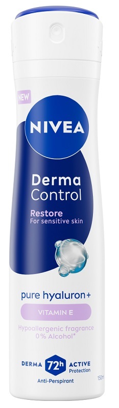 12pz NIVEA deodorante Derma Control restore Spray con vitamina E 150ml - Immagine 7