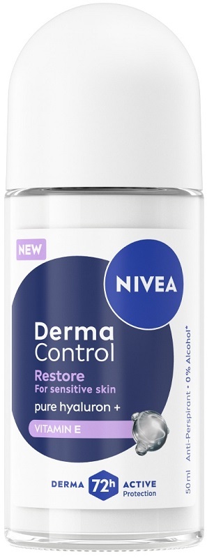 Nivea Deodorante Derma Control Restore 72 Ore Roll-On 50 Ml - Immagine 6