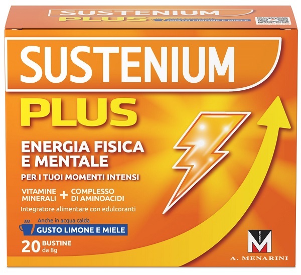 Menarini Sustenium Plus Bustine Gusto Limone E Miele 160 G Polvere Per Soluzione Orale Bambino - Immagine 4