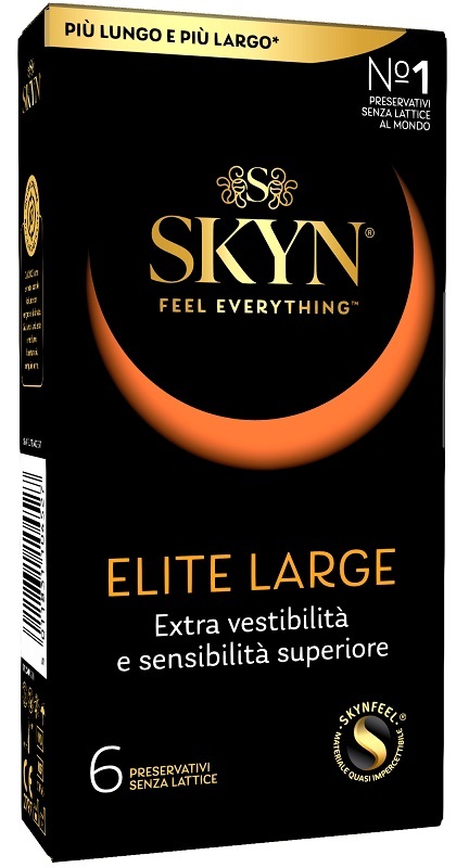 Skyn Elite Large Preservativi Con Extra Vestibilità E Sensibilità Superiore 6Pz - Immagine 3