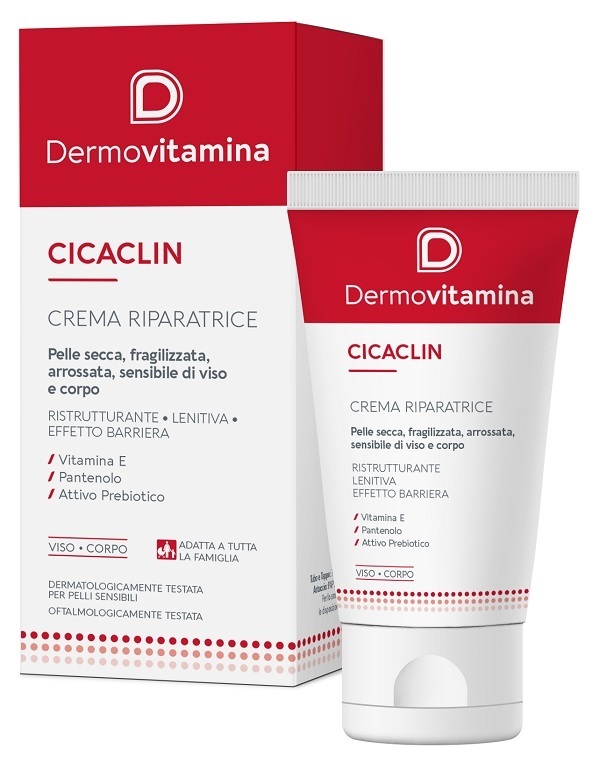 Pasquali Srl Crema Dermovitamina Cicaclin Cr 50Ml - Immagine 2