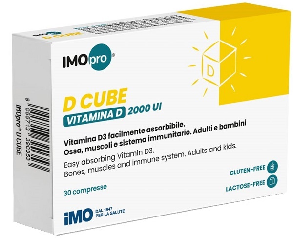 Imopro D Cube Vitamina 30 Compresse 18 G Bambino - Immagine 4