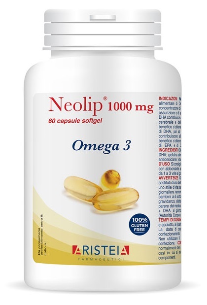 Aristeia Farmaceutici Neolip 1000 Mg 60 Capsule Softgel - Immagine 7
